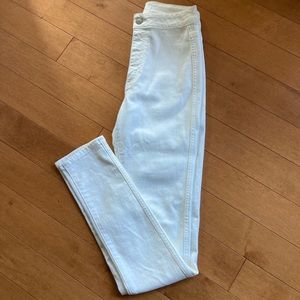 Aritzia white jeans